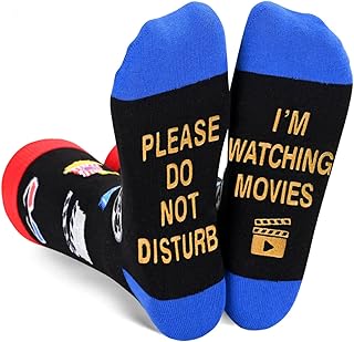 Sports Gifts For Men Women - Baseball Basketball Football Soccer Gifts, Movie Car Racing Gaming Socks