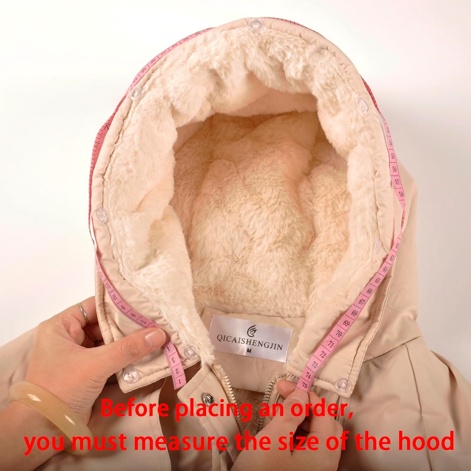 Faux Fur Collar Women Trim for Hood Replacement for Winter Coat Parka Jackets Unisex Like Real Fur Soft Fluffy - Image 7