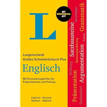 Langenscheidt Gro es Schulw rterbuch Plus Englisch Englisch-Deutsch / Deutsch-Englisch mit W rterbuch-App
