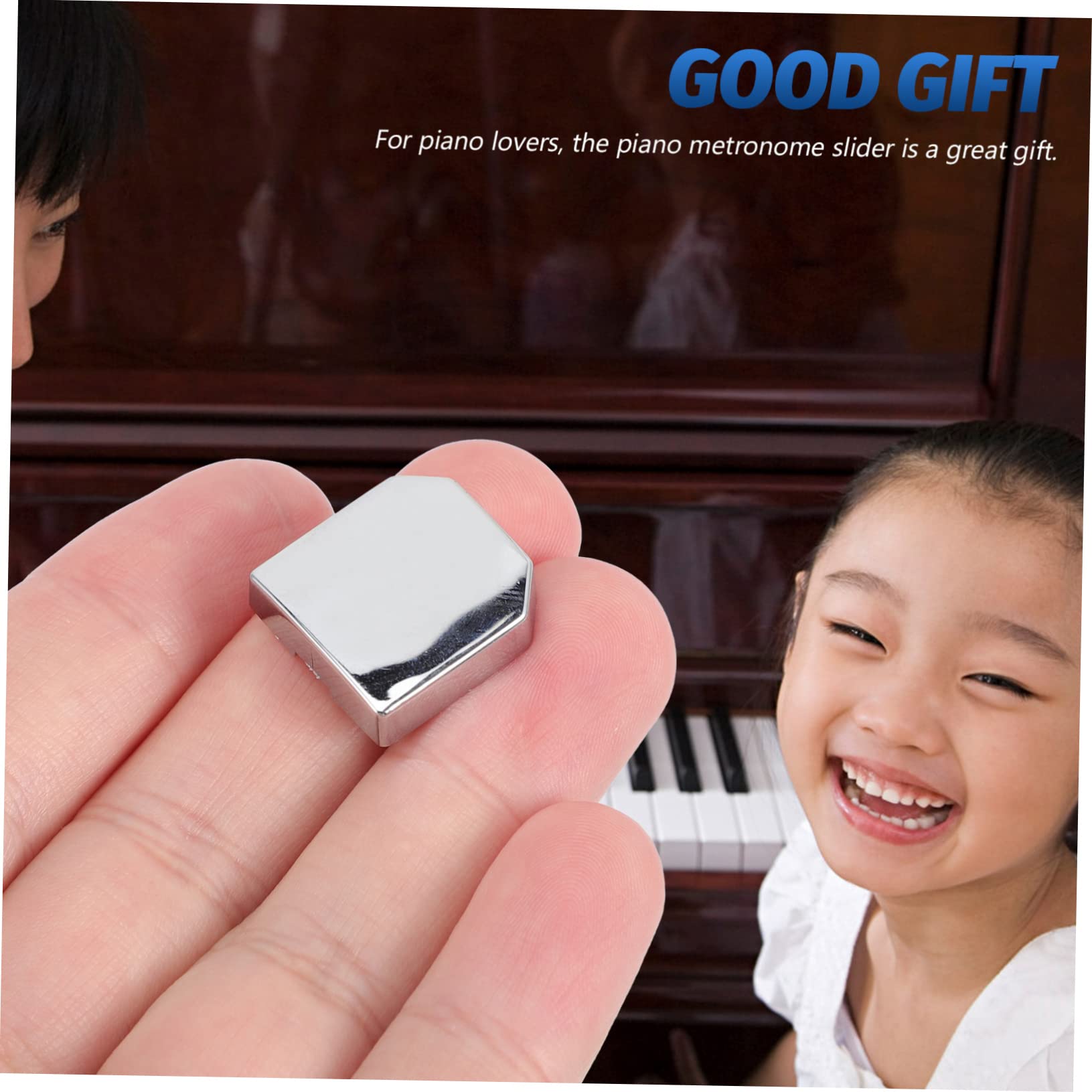 VICASKY 4piezas Piano Metronome Slider Accesorio Deslizante Para Instrumentos Musicales Fácil Instalación y Duradero Para Piano y Violín