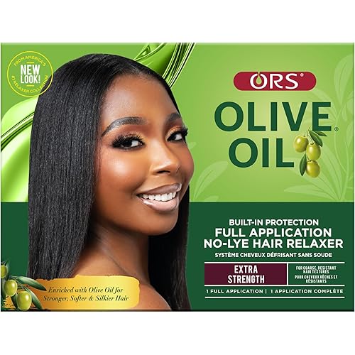 ORS Olive Oil Built-In Protection Full Application No-Lye Hair Relaxer Extra Strength