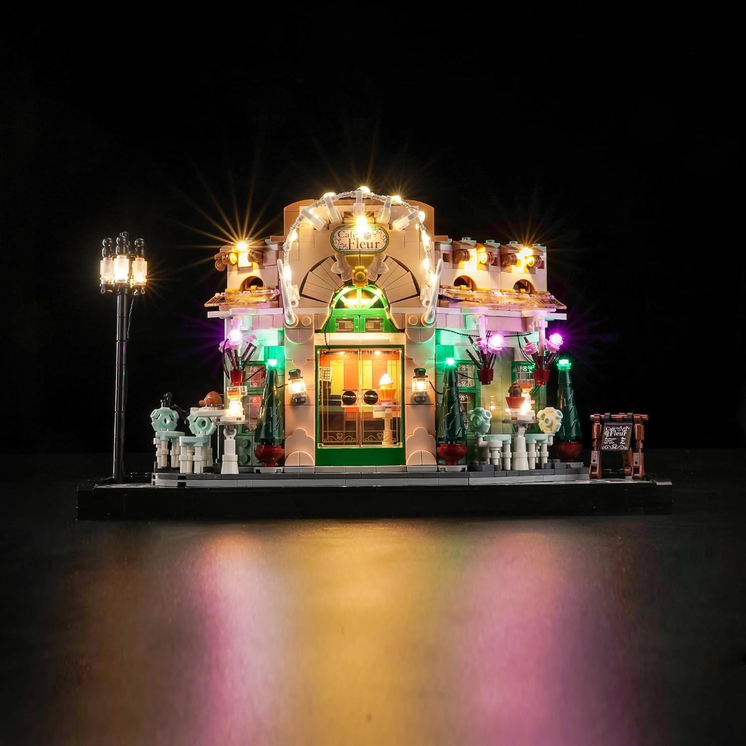 LED Lighting Compatible with Lego French Café 10362, Light Kit Compatible with Lego 10362, NOT Included The Model Set - JUST Lights