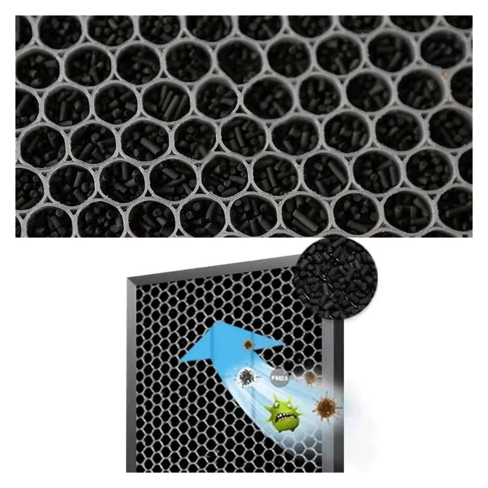 Oczyszczacz Powietrza Filtr HEPA Kompozytowy Filtr Z Węglem Aktywnym, Compatible With Coway, Dla AP-1018F AP-1016N AP-1016P AP-1013A AP-1013F APMS-1014D