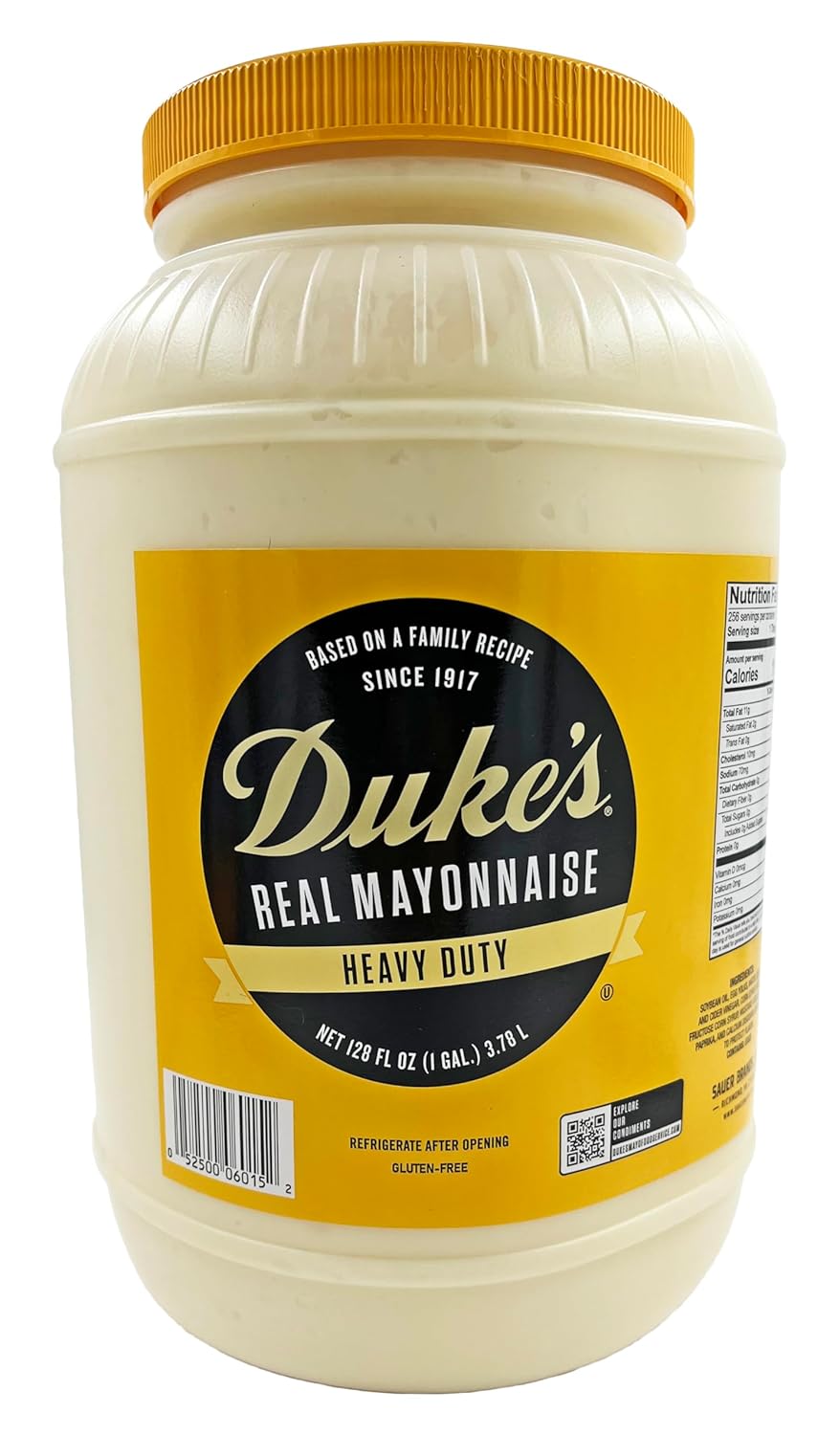 Duke's Heavy Duty Mayonnaise 1 Gallon