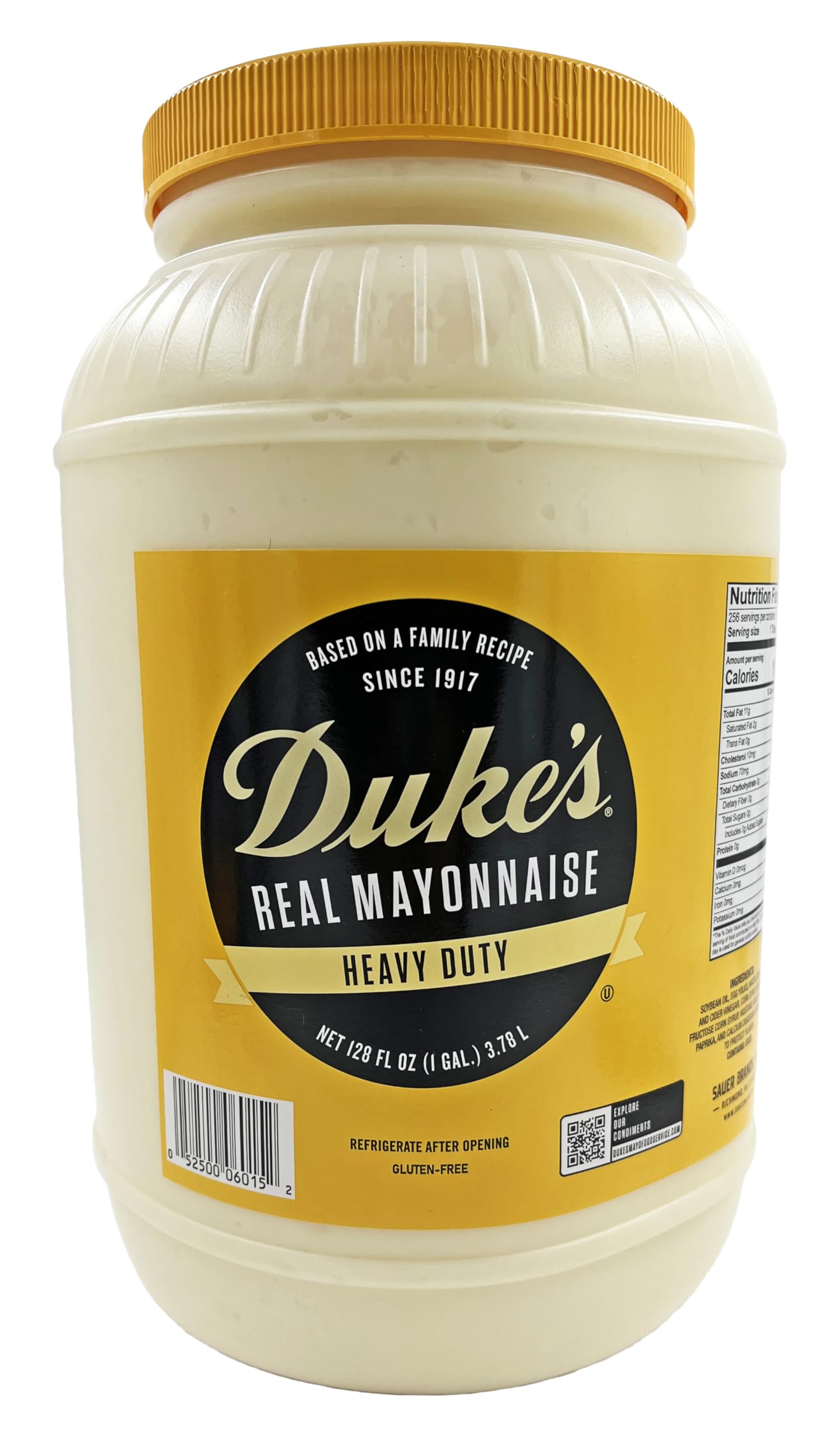 Duke's Heavy Duty Mayonnaise 1 Gallon