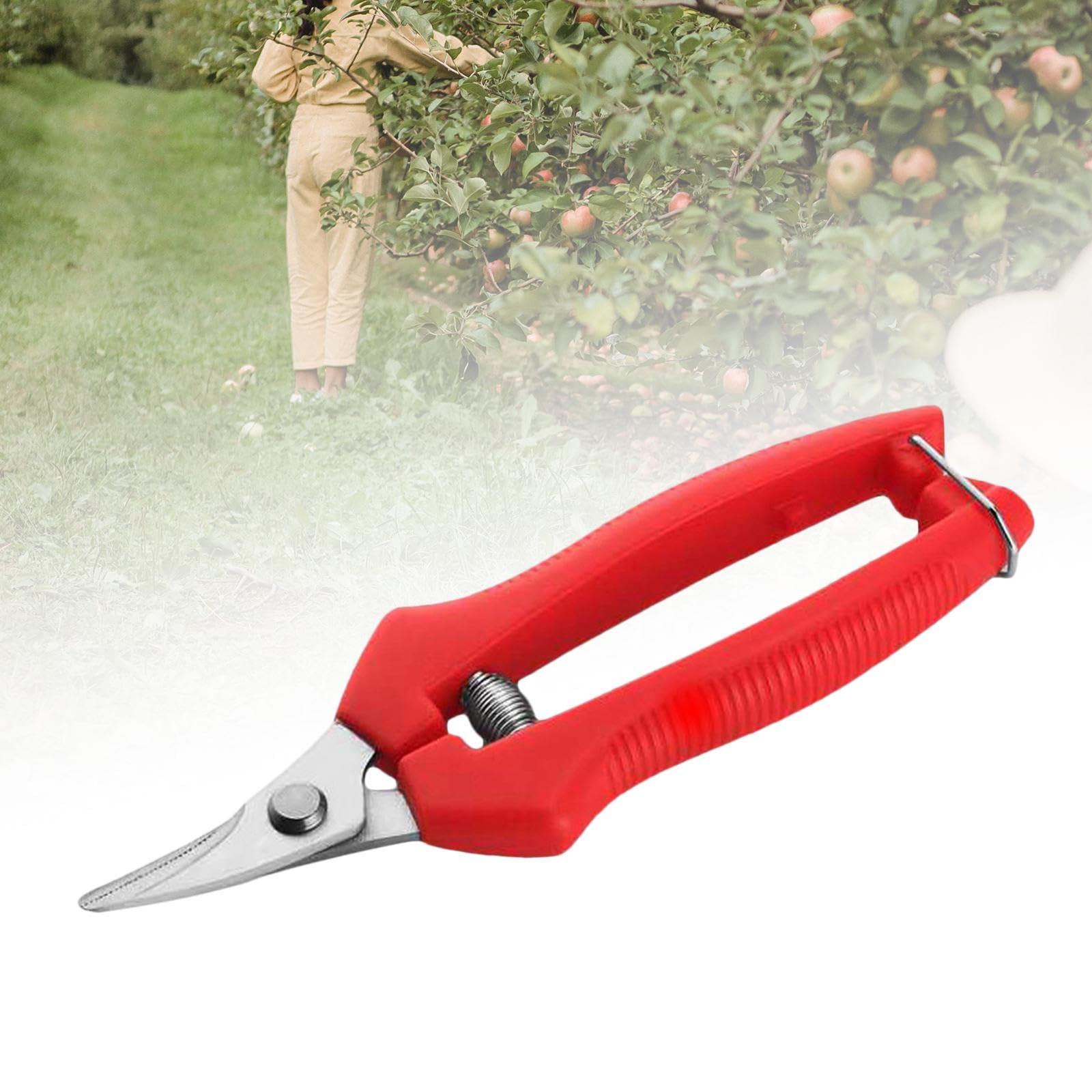 Sécateur Jardin SRJEQC 3 Pièces Secateur De Jardin,Secateur Acier Inoxydable Ciseaux Jardinage