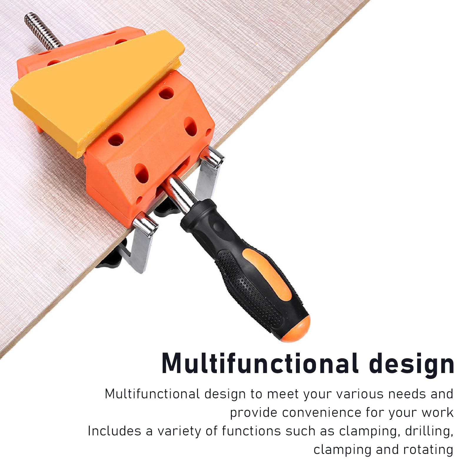 Hyuduo Mini Morsetto da Tavolo in Acciaio Mini Morsetto per Morsa da Banco Rotazione di 360 Gradi Forte Serraggio Supporto Stabile per la Lavorazione del Legno Riparazione Artigianato Hobby Utenti del