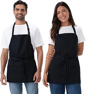 Chef Works Unisex Three Pocket Apron