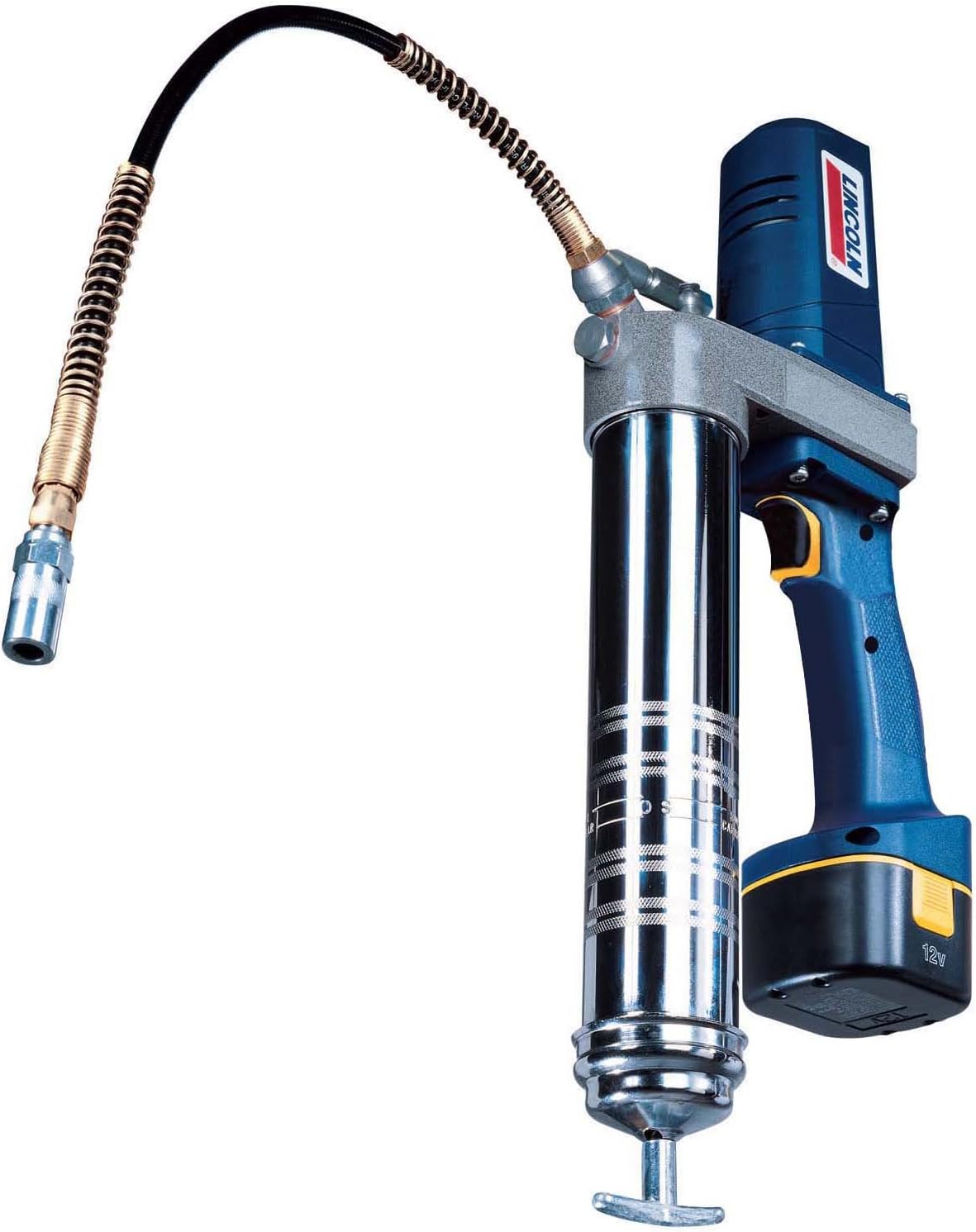 Lincoln Lubrication 1242 12 Volt DC Cordless Rechargeable Grease Gun with Case and Charger