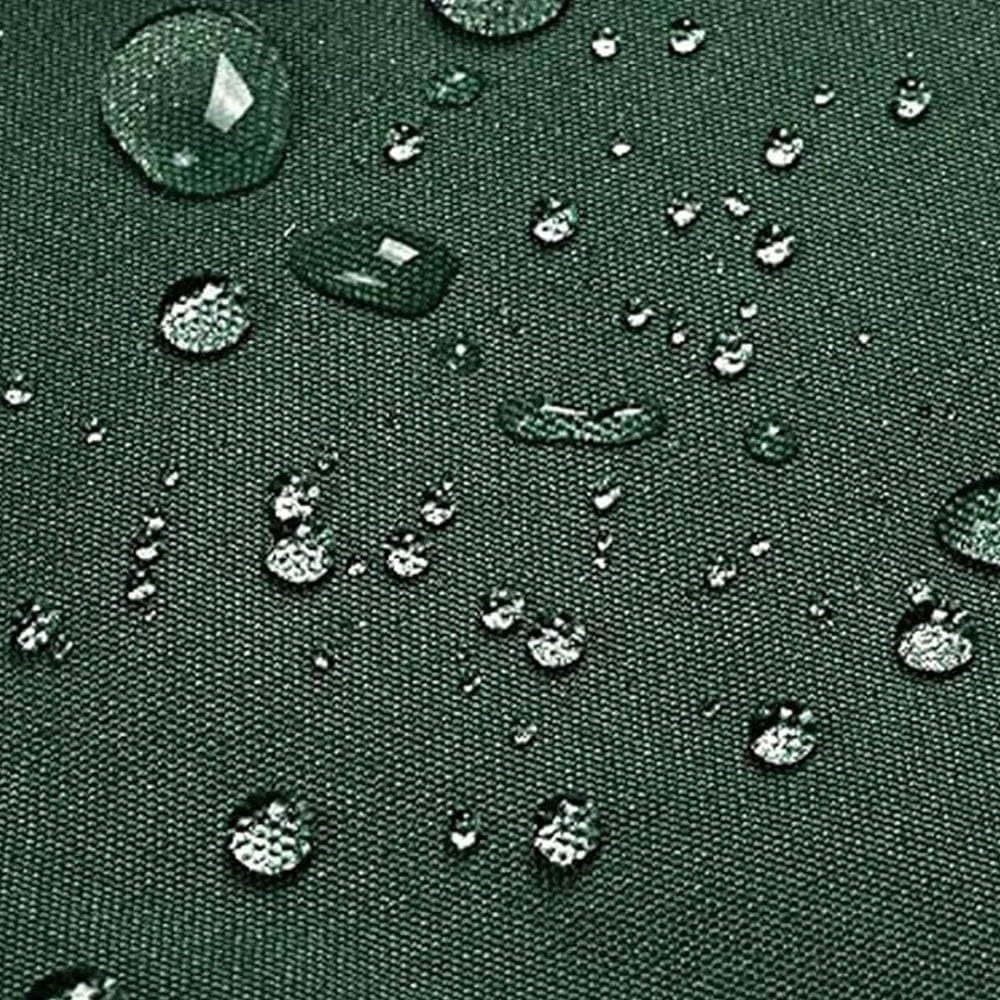 Copertura di Ricambio Altalena da Patio, Tettuccio Parasole per Dondolo Hollywood 2 3 Posti, Impermeabile Copertura di Ricambio per Parasole Portico Mobili(Brown,56x47in/142x120cm)