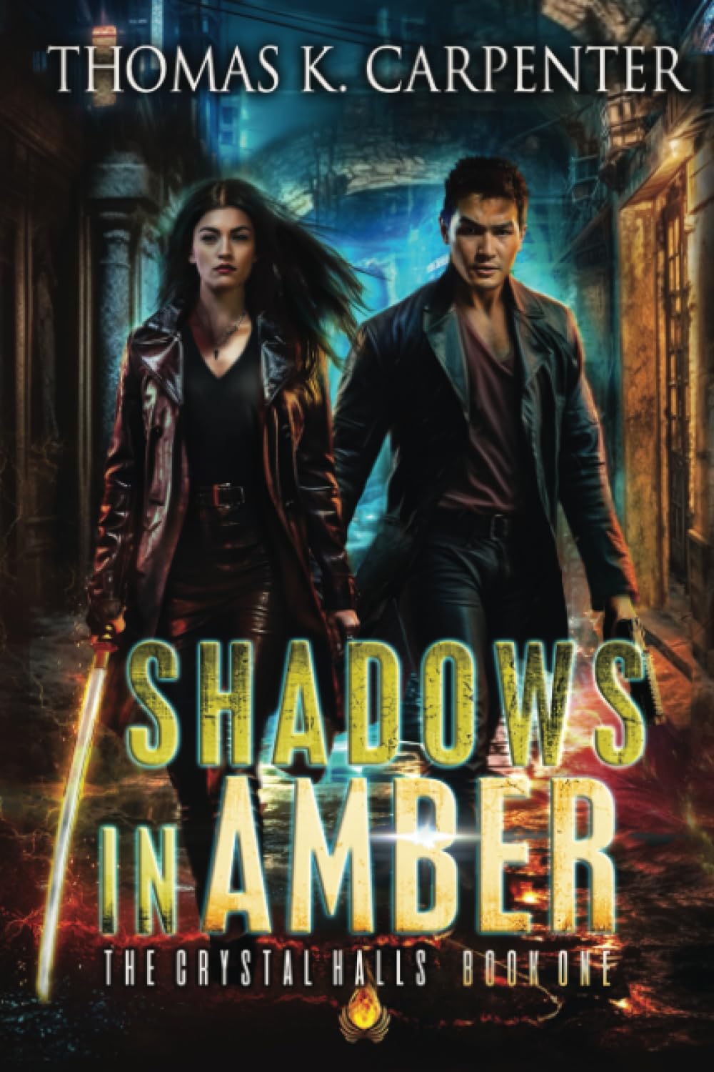 Book cover for Shadows in Amber
