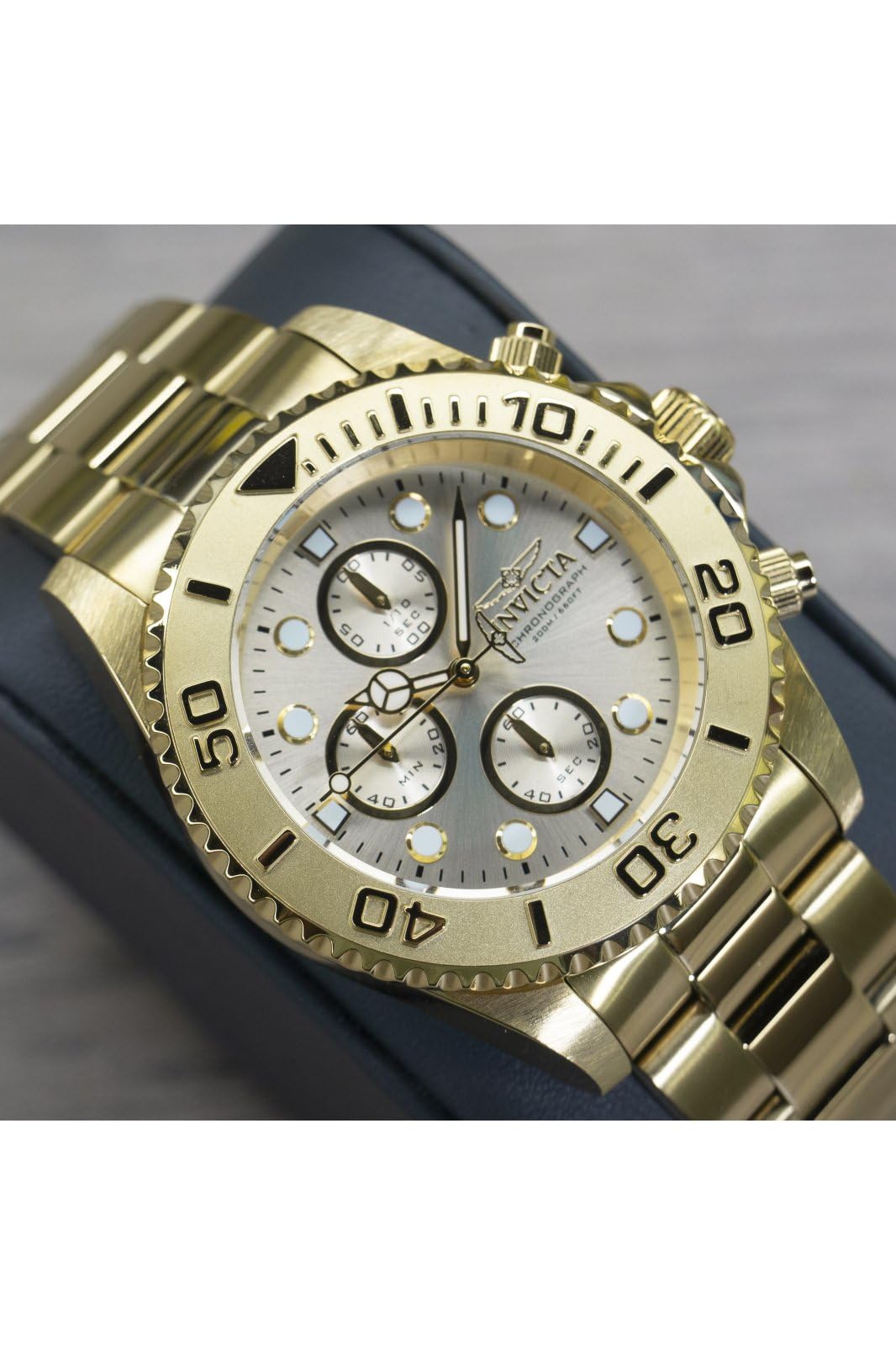Invicta Pro Diver Edelstahl Herren Quarzuhrwerk - 43mm