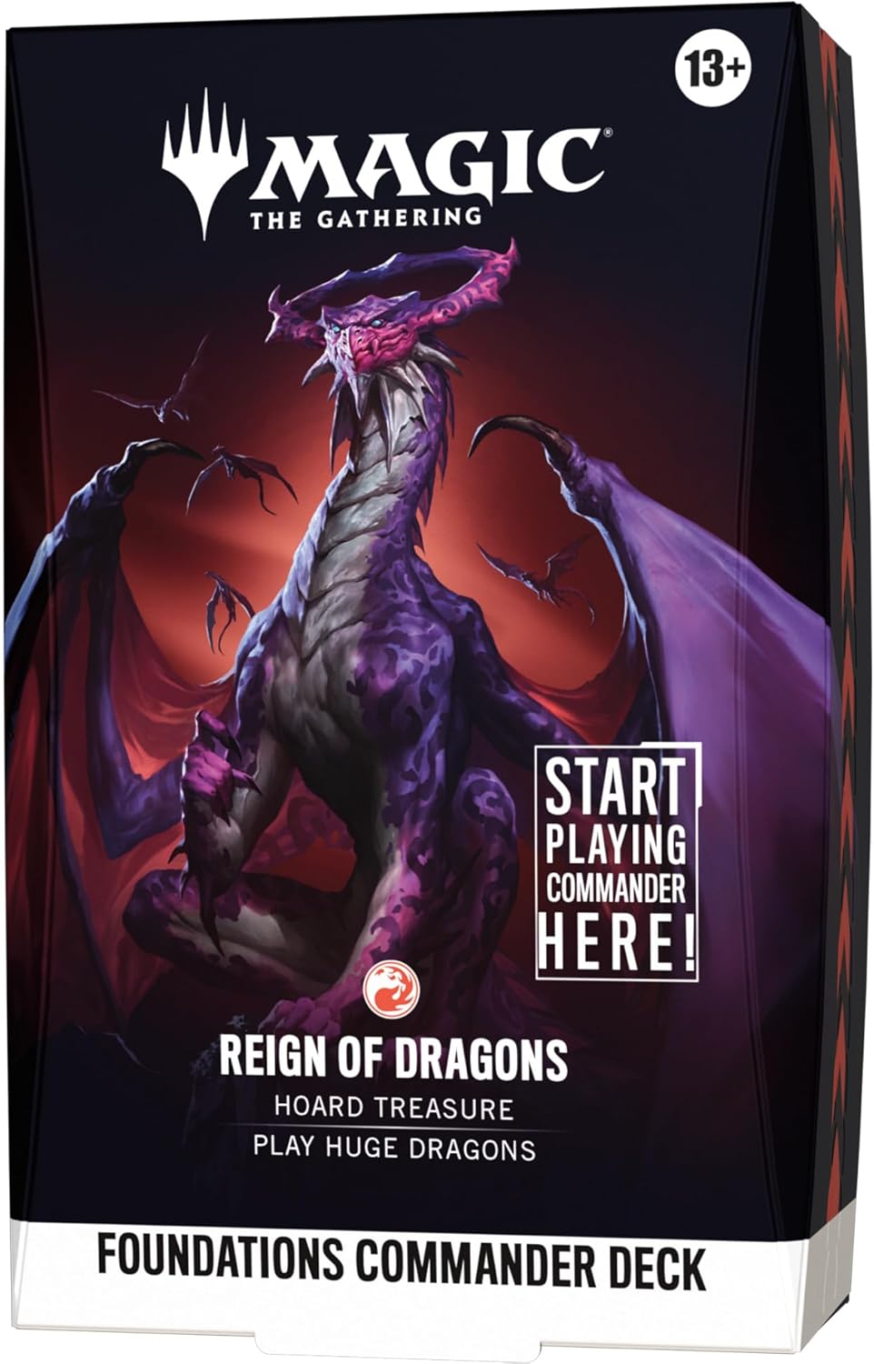 Magic: The Gathering Foundations Commander Deck - Reign of Dragons