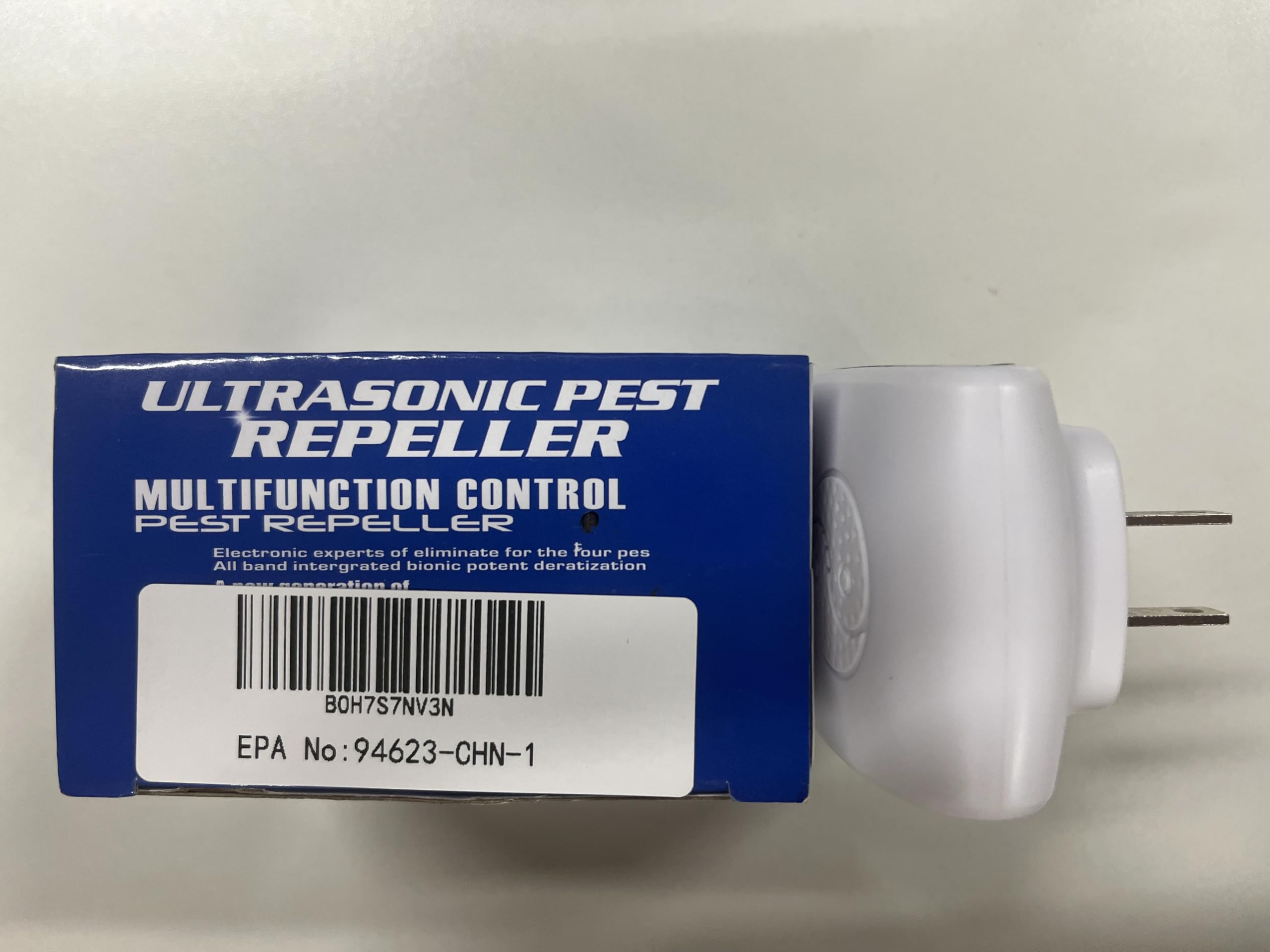 Repelente electrónico ultrasónico de control de plagas para cucarachas, roedores, ratones, insectos, arañas, repelente de ratones, repelente ultrasónico para el hogar, oficina, cocina (paquete de 10)