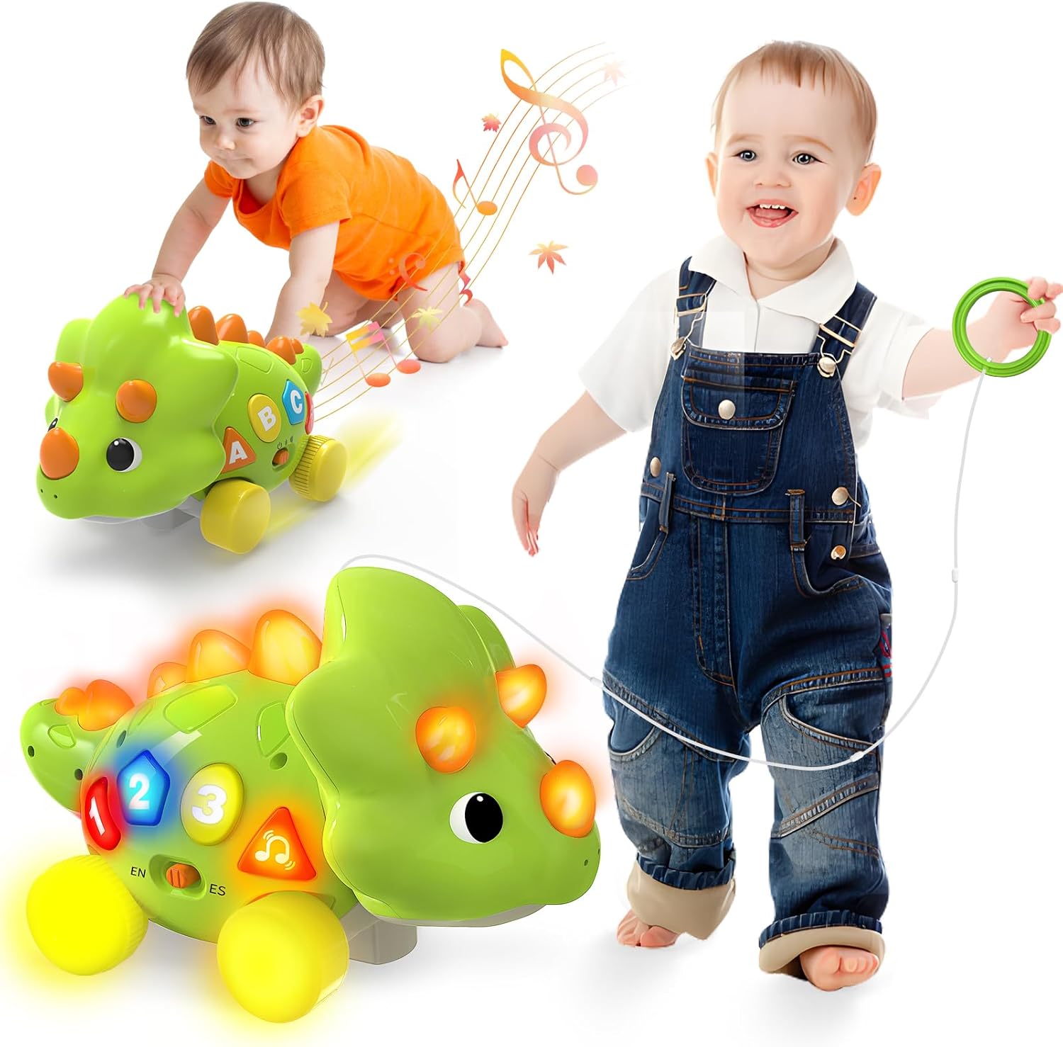 Baby Toys for 1 Year Old Boy Girl Bilingual Musical