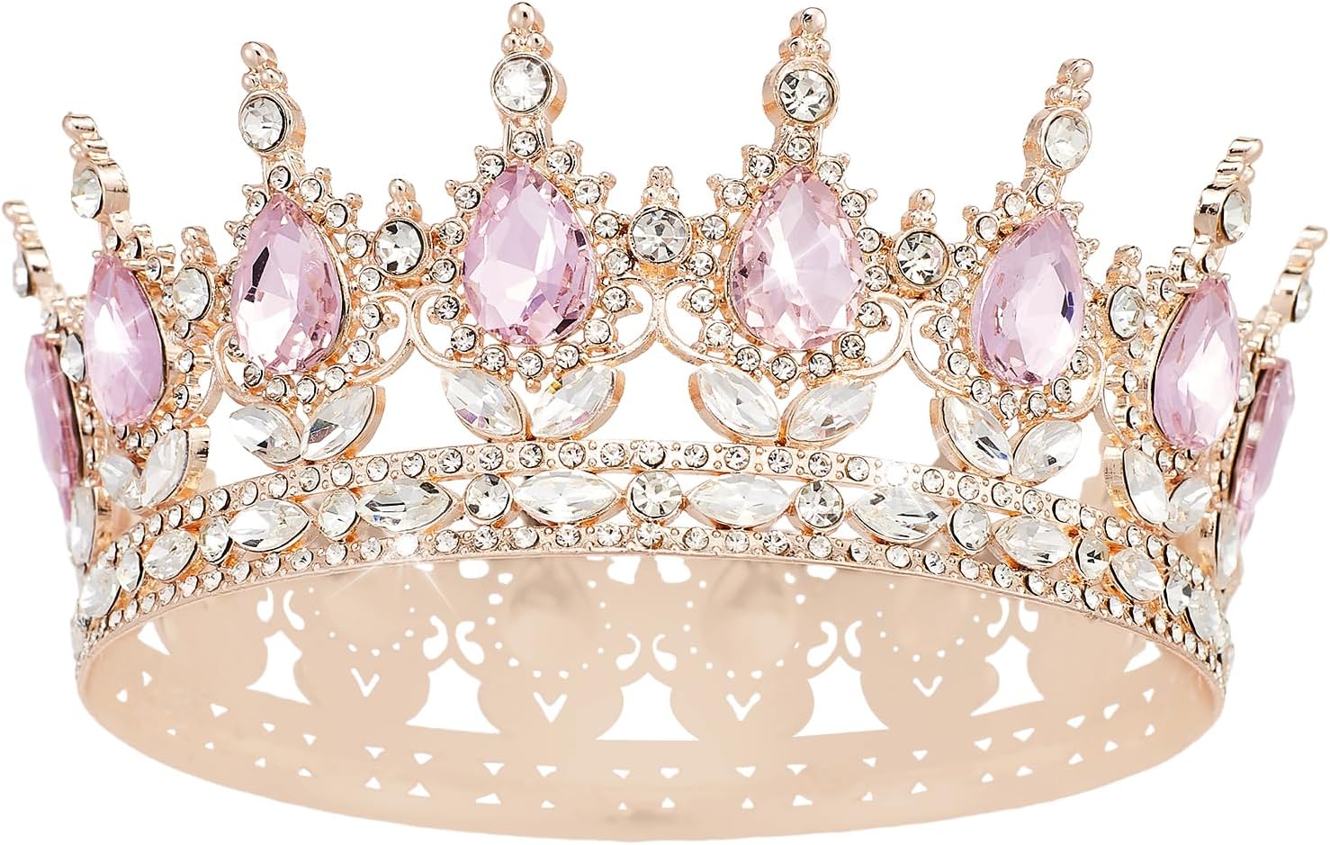 YOUlDIANZI Queen Crown Rhinestone Wedding Crowns and Tiaras for Women Costume...