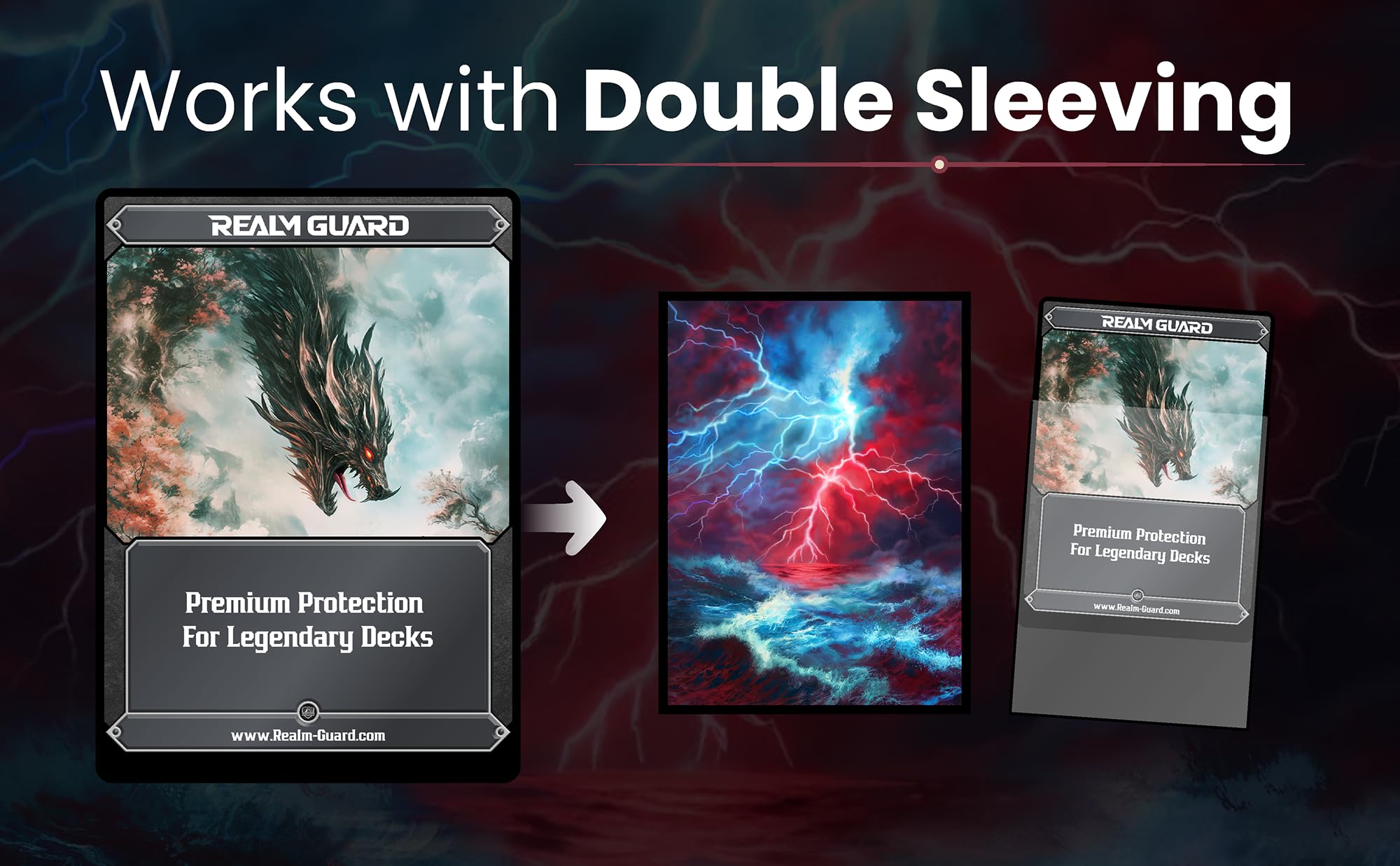 izzet card sleeves MTG Magic The Gathering (Izzet Blue/Red Storm) sacred ash pokemon The Guildpact series celebrates Light Ball (Ascended Heroes Case and Cover Art:Without Case and Cover Art