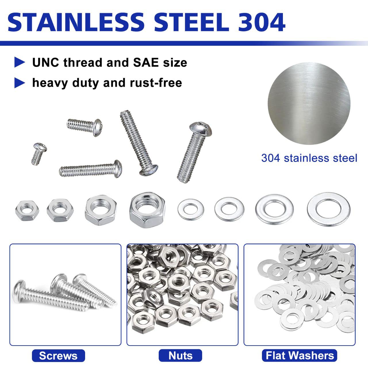 960PCS Phillips Pan Head Nuts And Bolts Assortment Nigeria | Ubuy