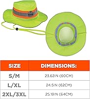 Vista 6 de Ergodyne Chill Its 8935CT - Sombrero de sol de enfriamiento de PVA, alta visibilidad, reflectante