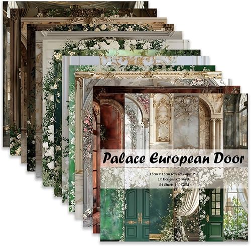 Vista 8 de Kit de papel para origami 6x6 Wanshui, 150 hojas, 50 colores vivos, doble cara, mismas impresiones tradicionales, patrón cuadrado, para proyectos