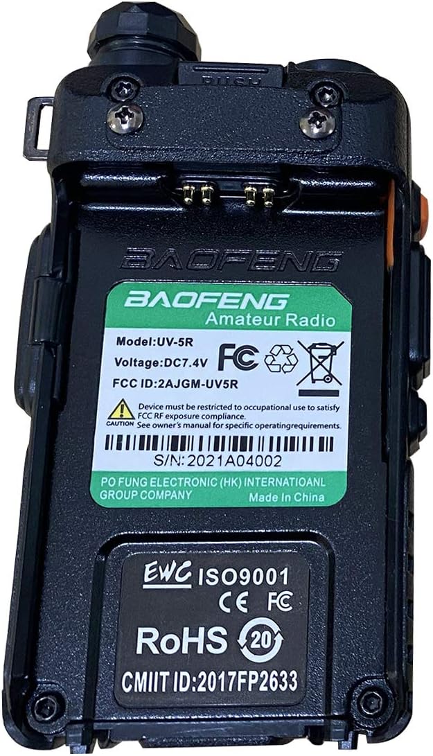 Best Seller 2 Pack BaoFeng UV-5R High Power Tri-Power Portable Two-Way Radio 3800mAh Battery & ABBREE Tactical Antenna (2pcs 5R8W+42.5) Exclusive Discount ๐ฅ 2 Pack BaoFeng UV-5R High Power Tri-Power Portable Two-Way Radio 3800mAh Battery & ABBREE Tactical Antenna (2pcs 5R8W+42.5)