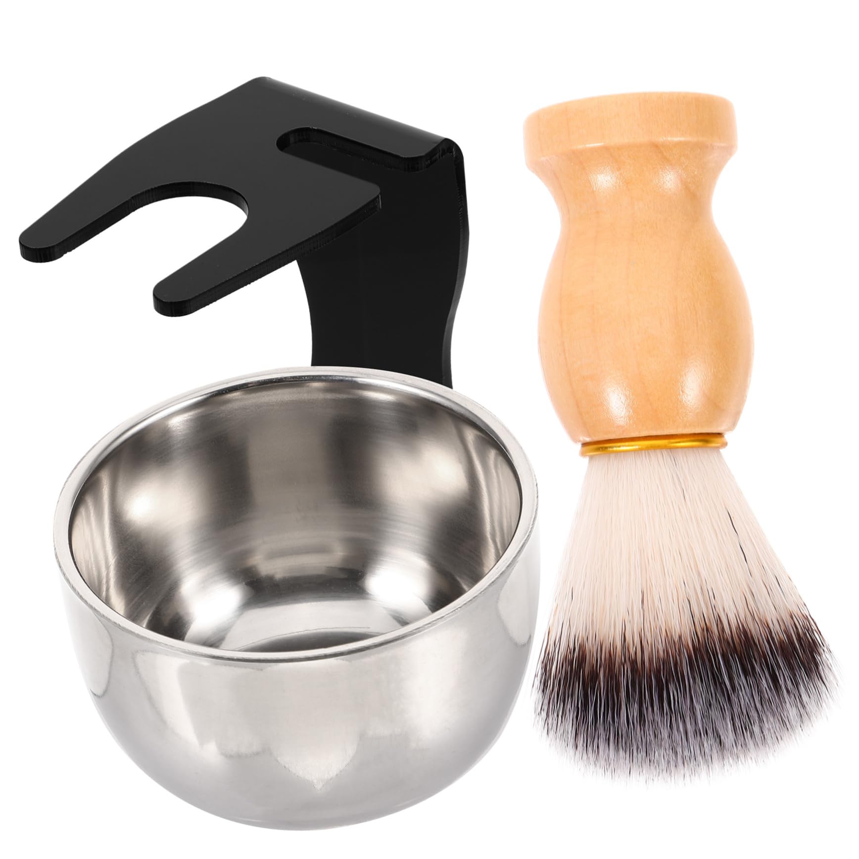 OSOLADY Men's Shaving Brush Shaving Bowl and Brush Set Complete Beard Care Kit