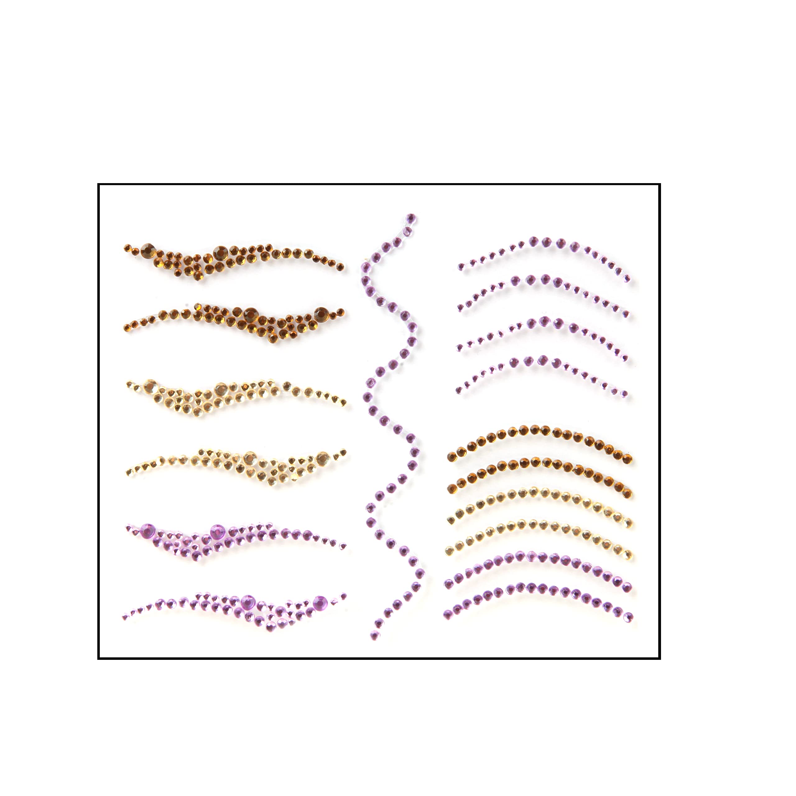 The Glitter Lab Yüz Aksesuarı Eyeliner Kristal Taşlar