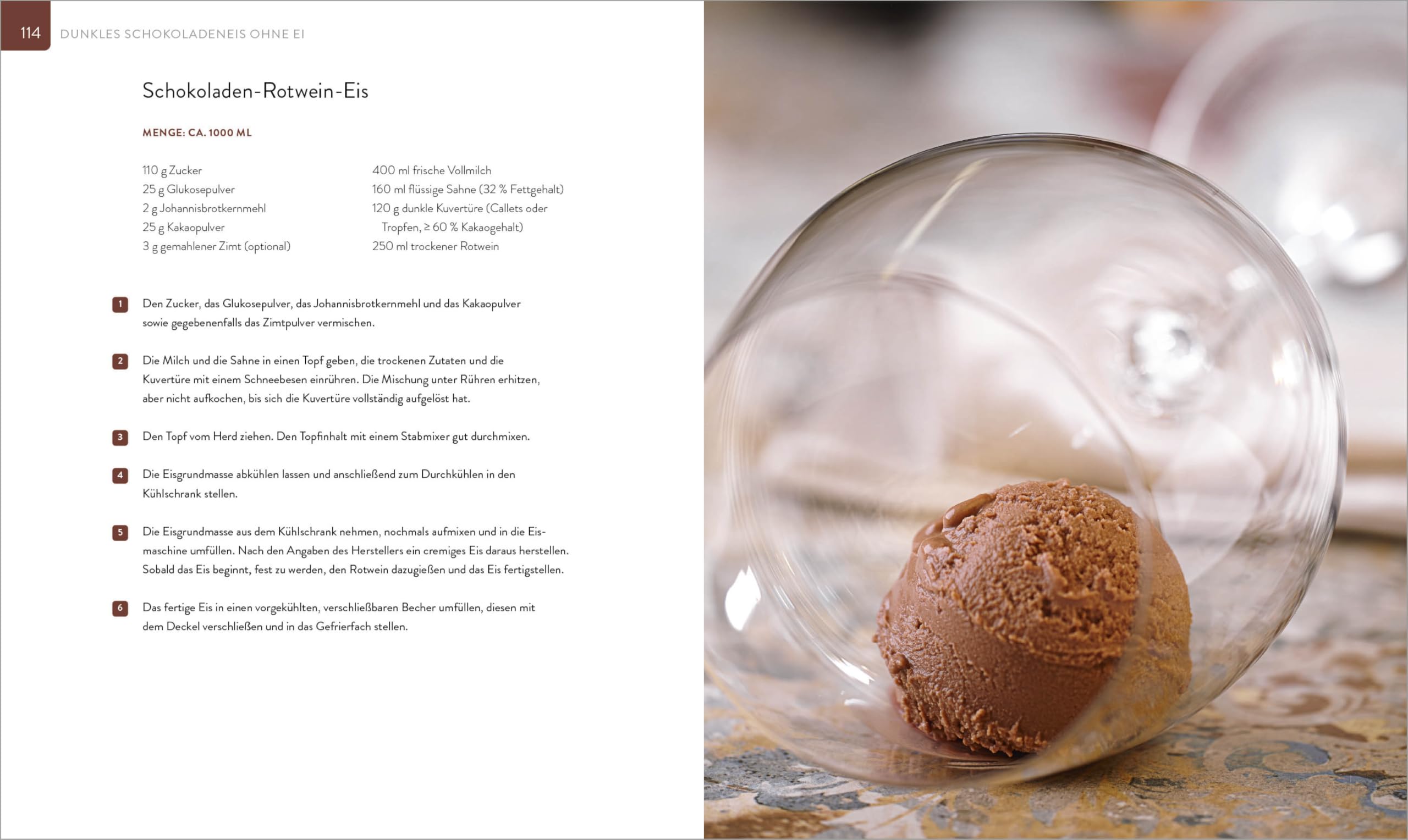 Die Eis Bibel. Eis, Sorbets, Parfaits, Frozen Desserts. 100 kreative Eis-Rezepte für die Eismaschine