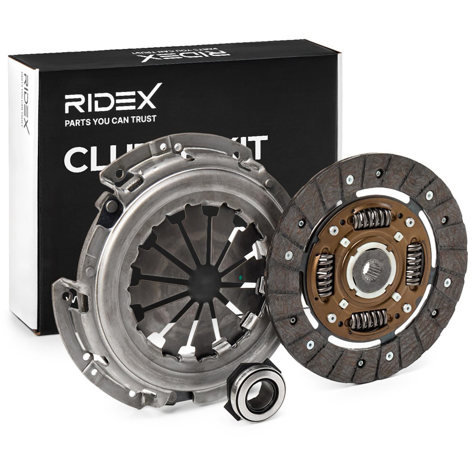 RIDEX 479C0070 Kit frizione con spingidisco frizione con disco frizione con cuscinetto disinnesto Compatibilità con FIAT 500 312