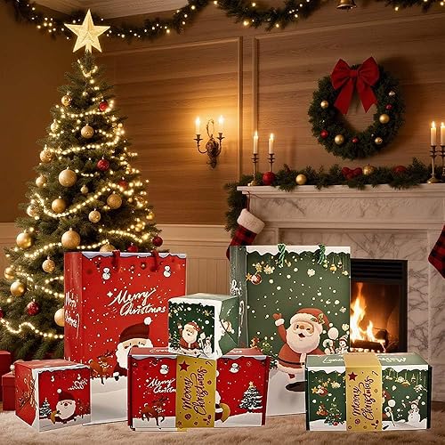 Miniatura 6 de Seivble Caja de regalo sorpresa Explosion for Money, caja de regalo plegable de rebote para Navidad, sobre rojo, explosión de efectivo, idea de