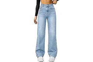 Essential Women's Wide Leg Jeans: Ultimate Comfort and Style