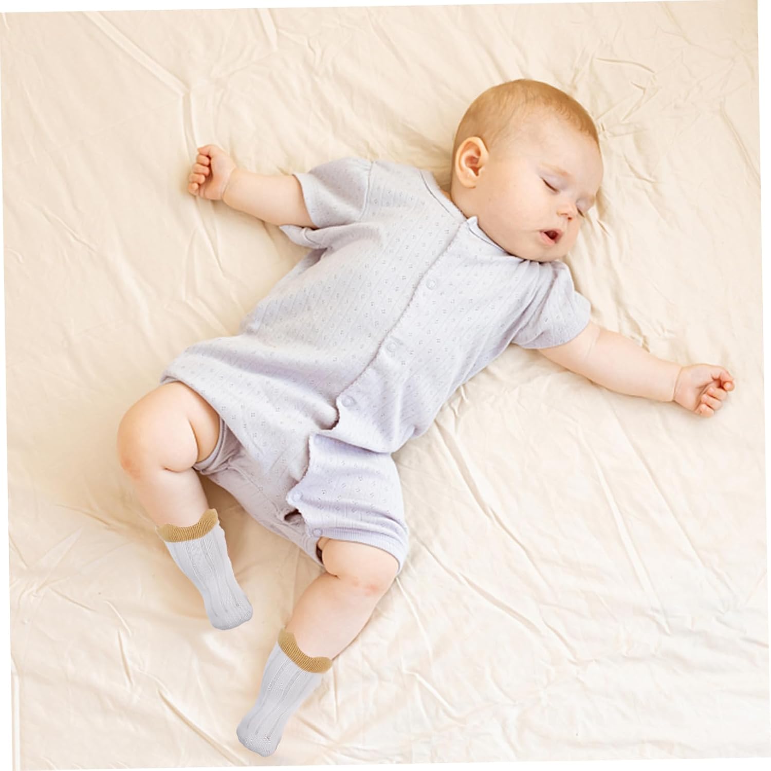 Totority 4pairs Boys and Girls Short Socks Boy Girl Socks for Newborn Ankle Soft Cotton Comfortable Stylish for Toddlers