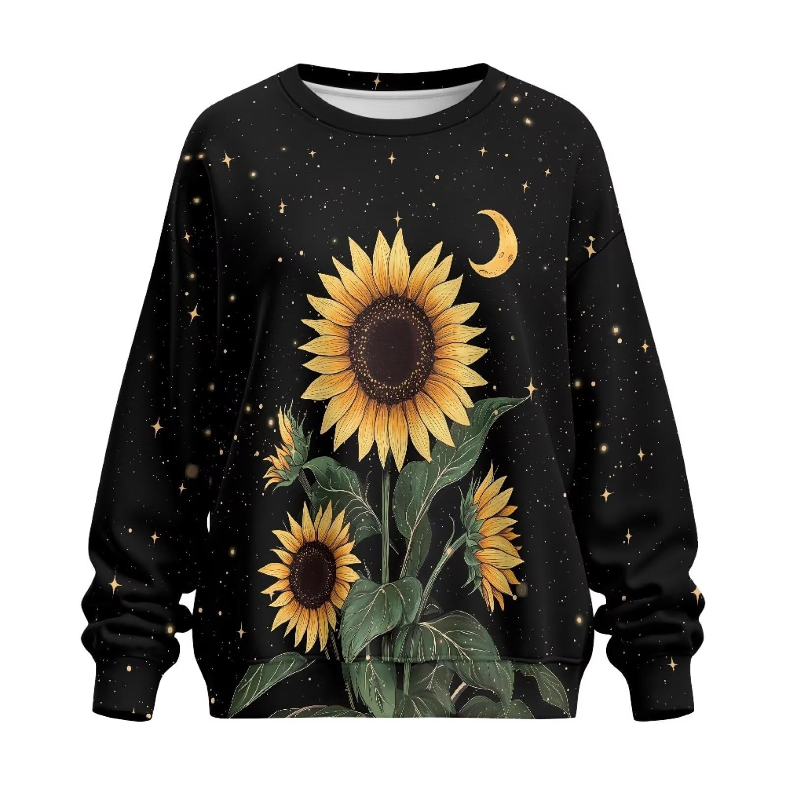 Sweatshirt Sonnenblumen Crewneck Sweatshirt Für Reisen