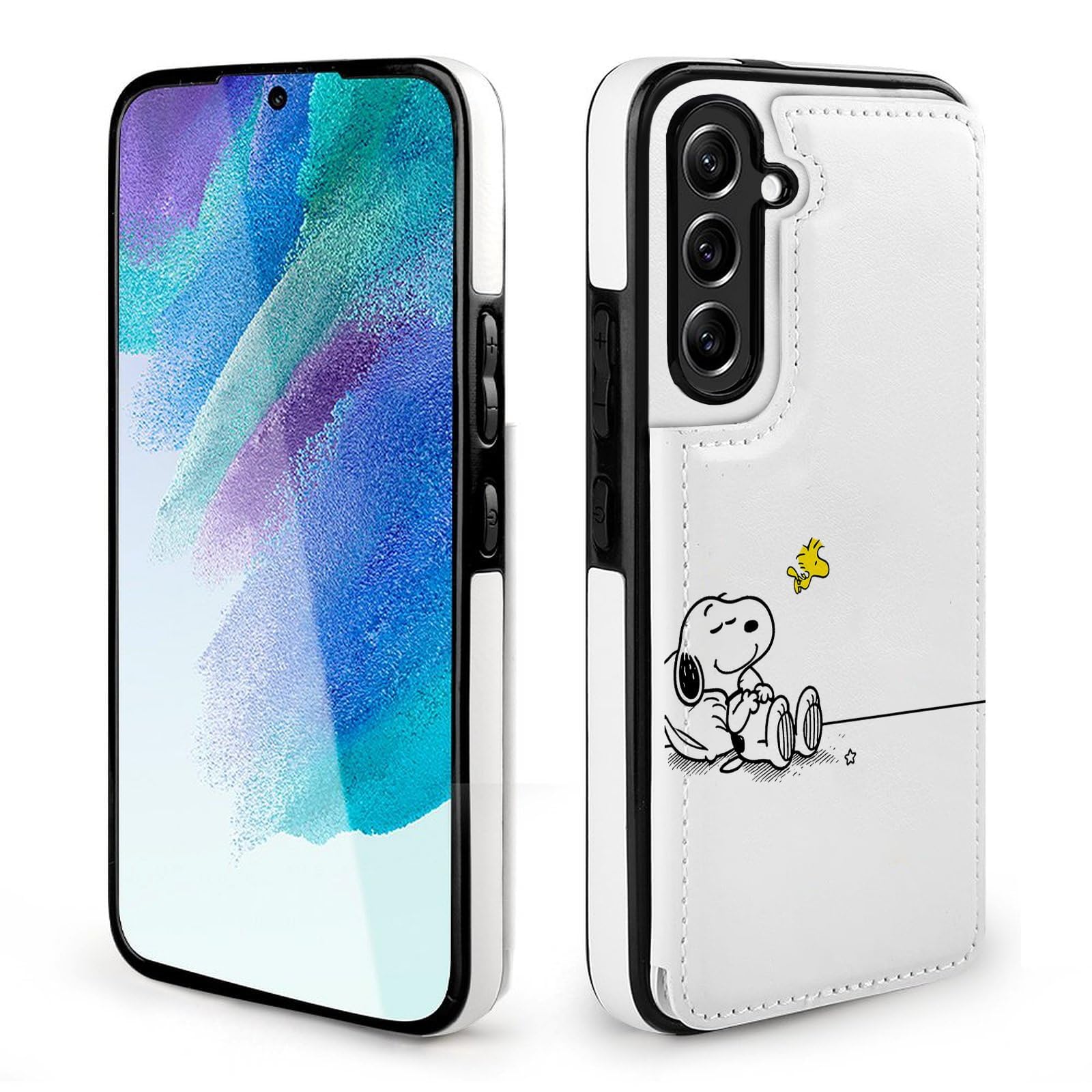 Amazon.co.jp: MIKYPOOZ Galaxy S26 用 ケース スヌーピー 手帳型