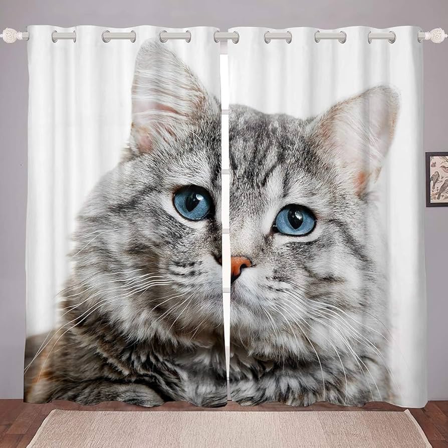 新品　カーテン　北欧　世界猫会議　ＷＣＣ　100cm　わちふぃーるど　ダヤン　猫 新品 カーテン 北欧 世界猫会議 WCC 100cm わちふぃーるど ダヤン