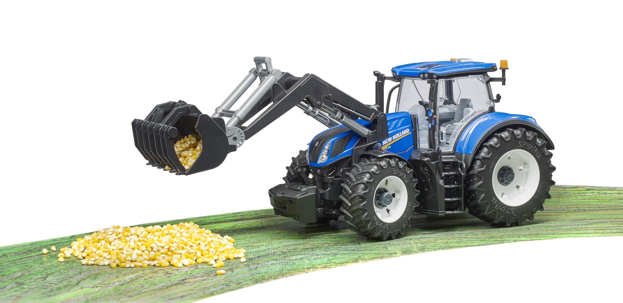Amazon.co.jp: BRUDER NH（ニューホランド）T7.315 フロントローダー