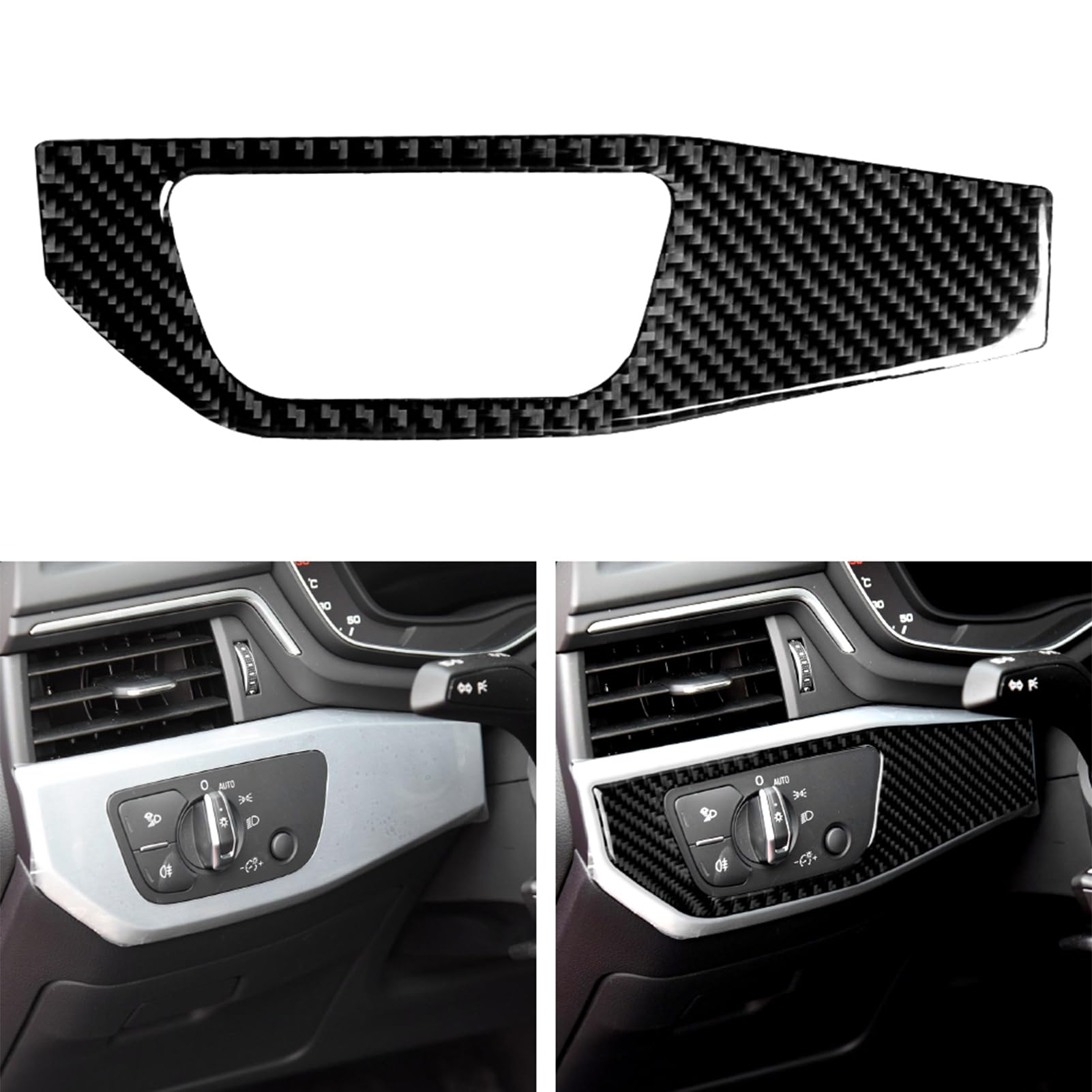 Amazon.com: NVCNX Real Carbon Fiber Compatible with Audi B9 A4 S4