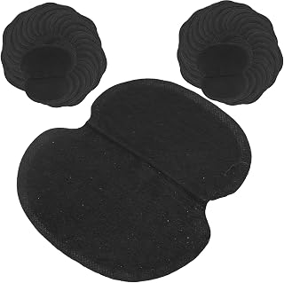 60 almohadillas de sudor para axilas y axilas, tela no tejida, para vestir, ropa de vestir, almohadillas para el sudor, color negro