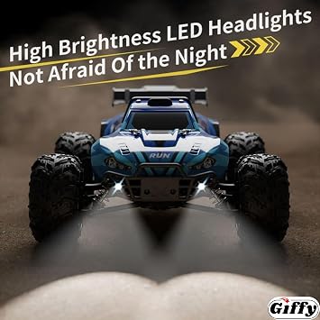 50 Km/Speed RC Car with Remote Control, SUV 4X4 Full Inner Metal Case Giant Car with Rechargeable Function