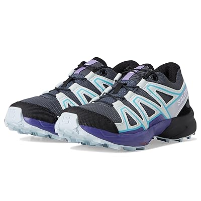 Salomon Kids Speedcross (Little Kid/Big Kid) Kids Shoes Turbulence/Ballad Blue/Liberty