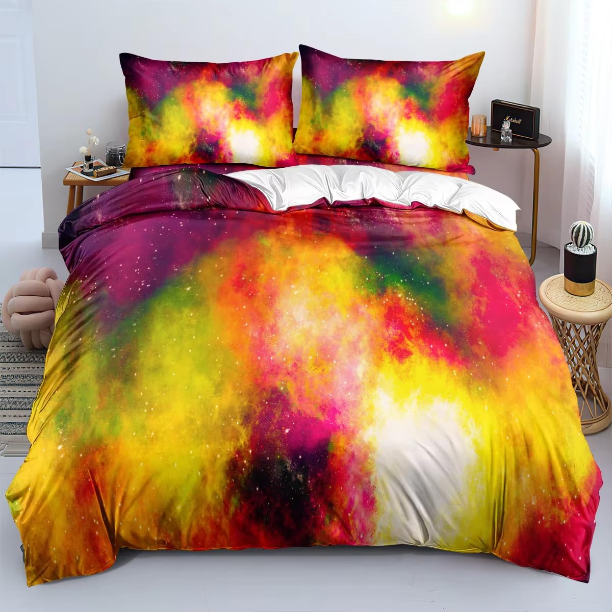 Housse de couette planete 3D pour transformer votre chambre ado