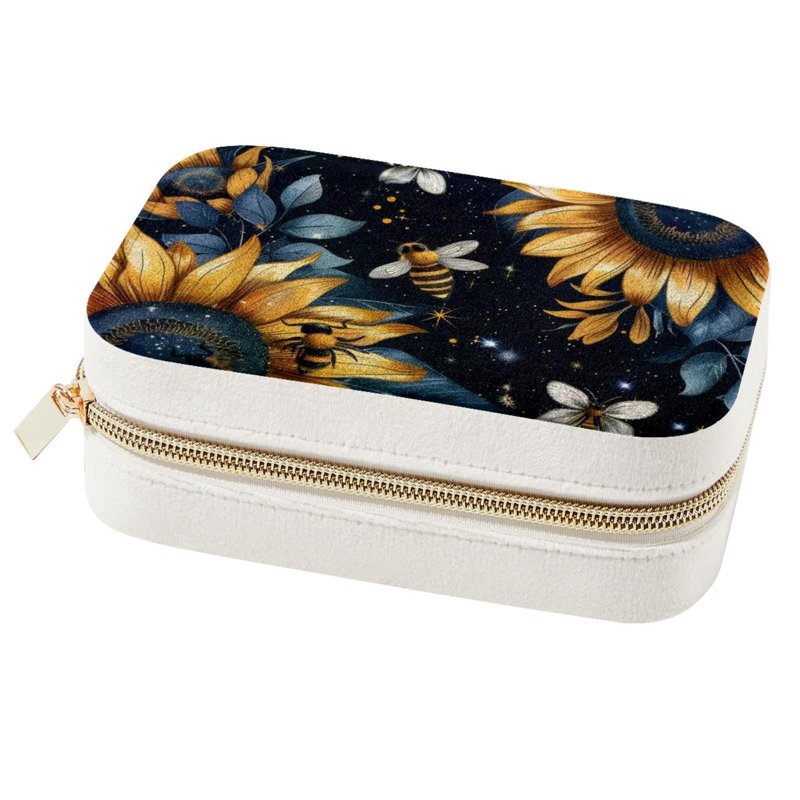 Boîte à bijoux portable, cadeau de demoiselle d'honneur original