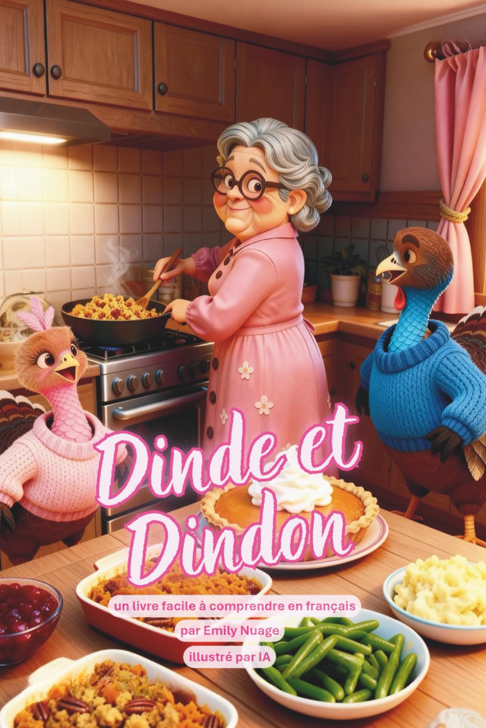 Dinde et Dindon: un livre français compréhensible