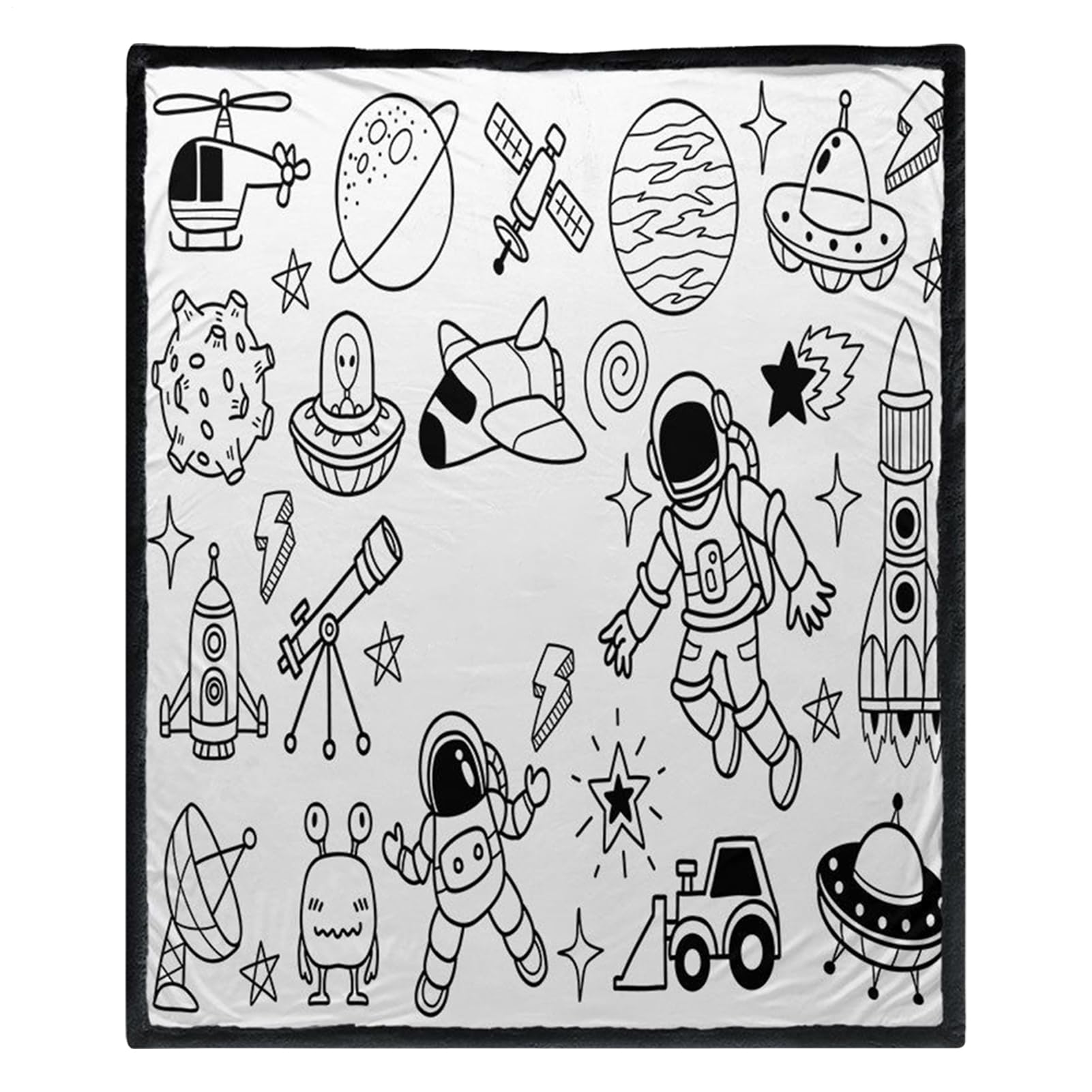 Couverture de bricolage anti-tache lavable pour dessin et peinture