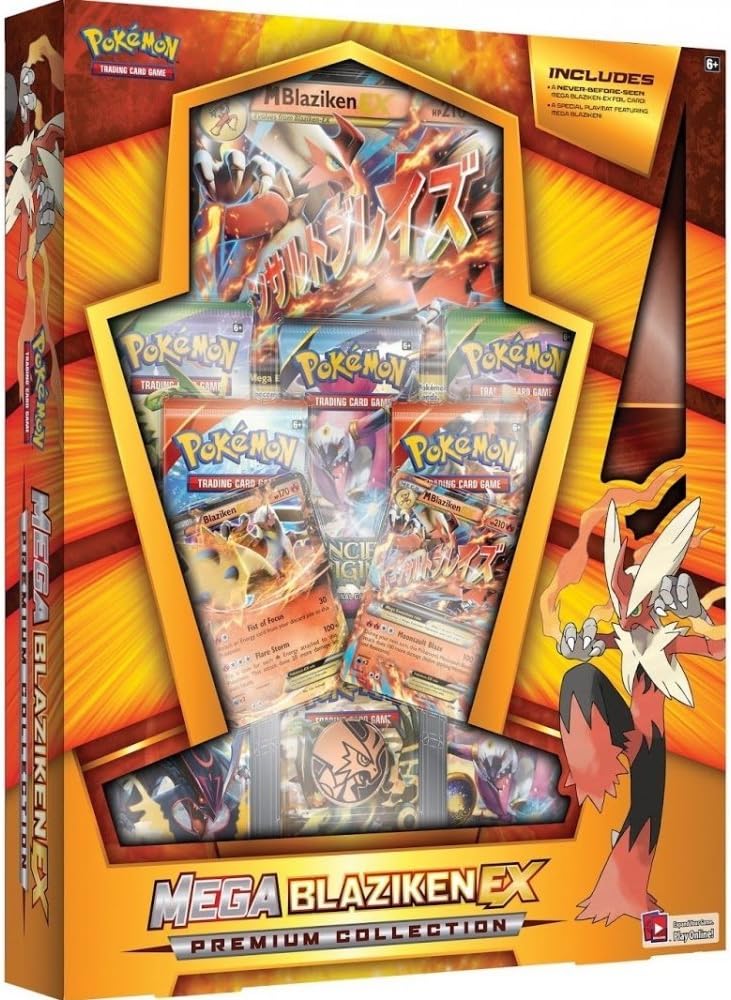 Beckett Publications Pokemon TCG Mega Blaziken EX Evolution Premium Collection Box Sealed