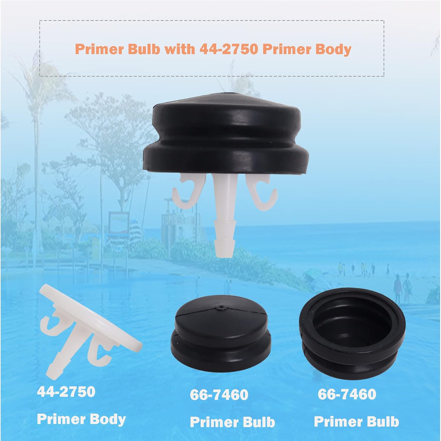 review YUSUKEGU 66-7460 Snow Blower Primer Bulb Compatible with Lawn Boy Toro CCR-1000 CCR-2000 CCR-2017 CCR-2450 44-2750 Body Assembly 120-440 24-1027 Snowblower Replacement (Pack of 5)