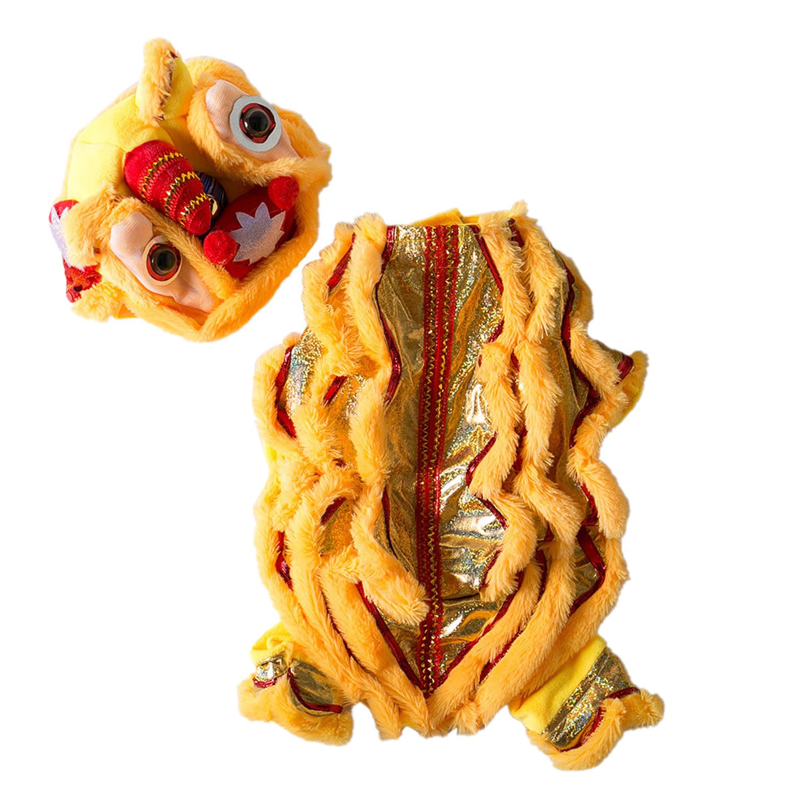 Costume de danse pour animal doux avec ornements tenue cosplay chat et chien M