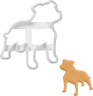 Staffordshire Bull Terrier Silhouette cookie cutter (Staffy), 1 piece - Bakerlogy