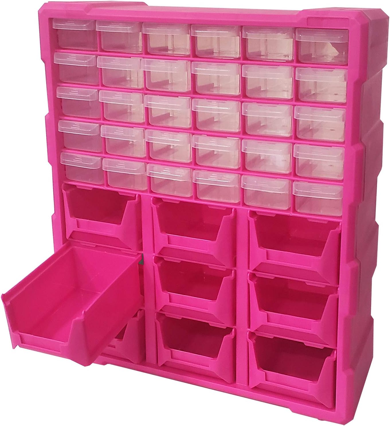 39-Drawer Small Parts Organizer, Pink: Home Improvement