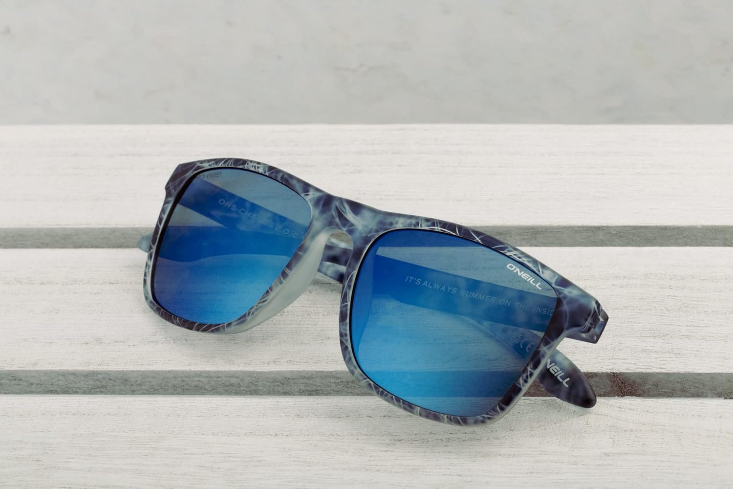 O'NEILL Chagos 2.0 Sporty Square Polarized Sunglasses for Men and Women, 55 mm, UVA UVB Protection - Image 4